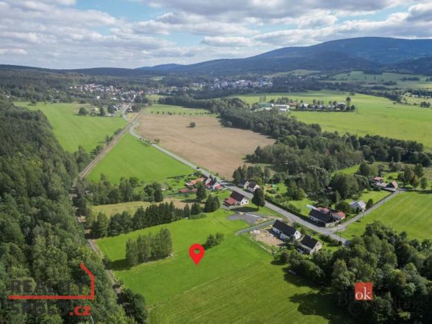 Prodej pozemku pro bydlení, Nové Město pod Smrkem, 3393 m2