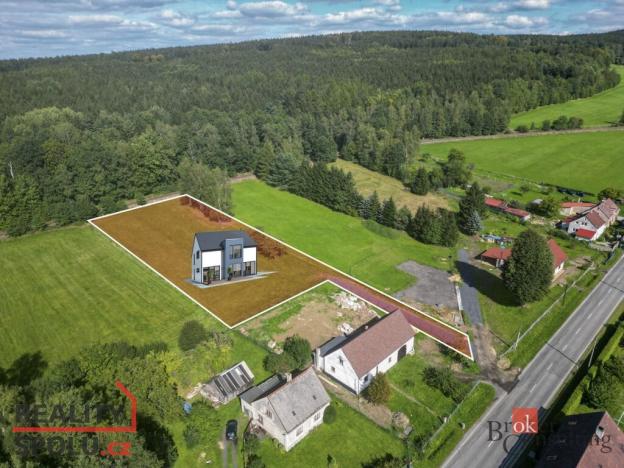 Prodej pozemku pro bydlení, Nové Město pod Smrkem, 3393 m2