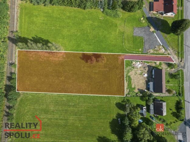 Prodej pozemku pro bydlení, Nové Město pod Smrkem, 3393 m2