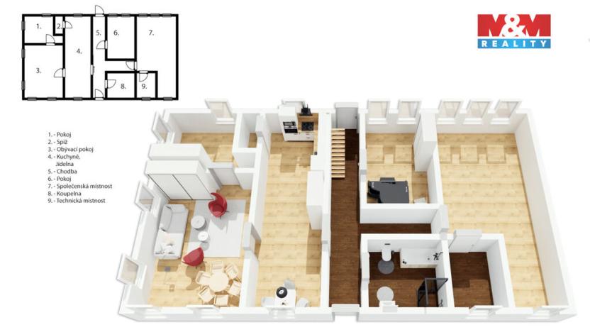 Prodej rodinného domu, Broumov - Velká Ves, Kladská, 260 m2