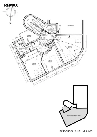 Prodej bytu 5+1, Olomouc - Bělidla, Roháče z Dubé, 189 m2