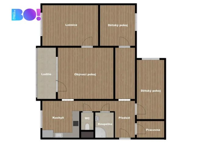 Pronájem bytu 4+1, Jablunkov, Čs. armády, 76 m2