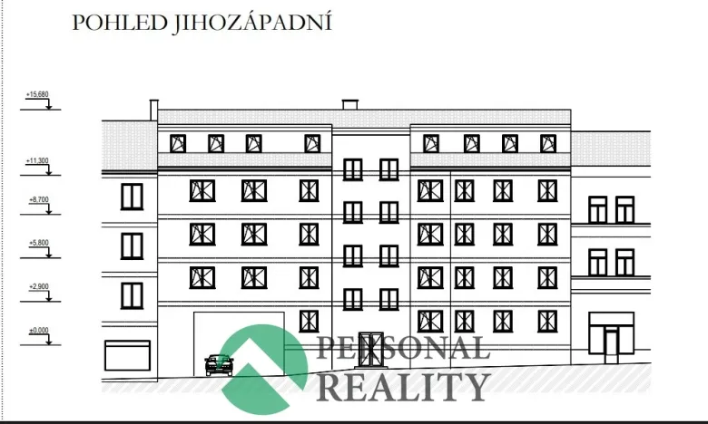 Prodej činžovního domu, Cheb, Svobody, 1793 m2