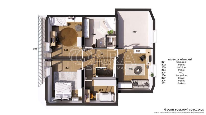 Prodej rodinného domu, Pamětice, 227 m2