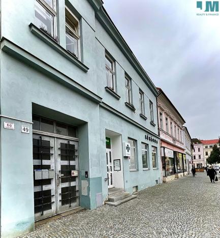 Pronájem bytu 1+1, Třebíč, Karlovo nám., 57 m2