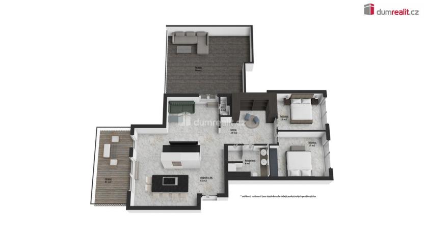 Prodej bytu 3+kk, Praha - Štěrboholy, K učilišti, 119 m2