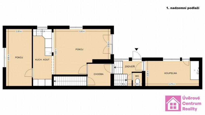 Prodej rodinného domu, Rosice, Dr. Živanského, 122 m2