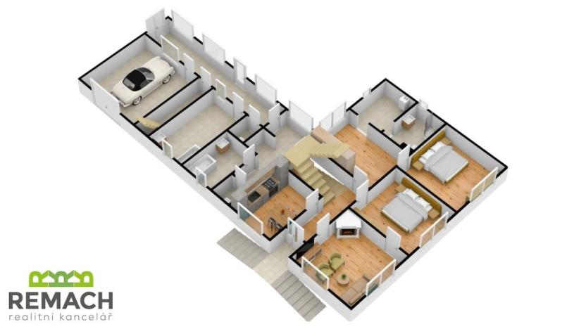 Prodej rodinného domu, Tučapy, 301 m2