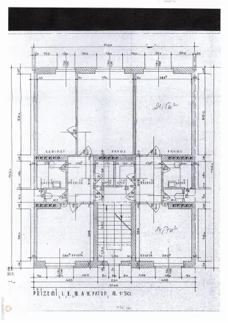Pronájem bytu 2+kk, Olomouc - Hodolany, Masarykova třída, 51 m2