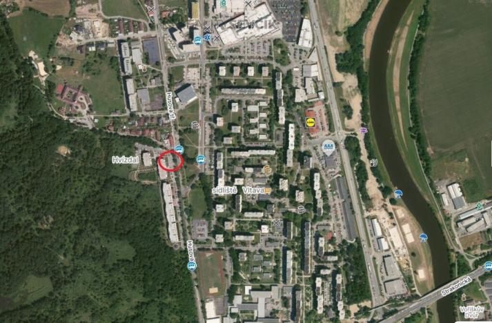 Prodej pozemku, České Budějovice - České Budějovice 2, Husova tř., 12 m2