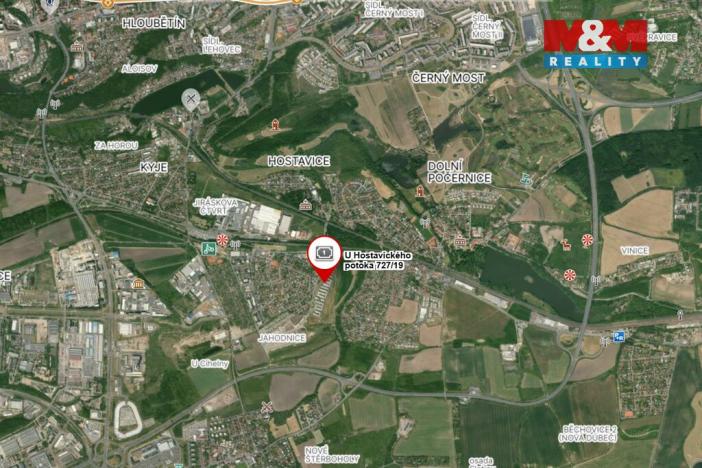 Prodej garážového stání, Praha, U Hostavického potoka, 10 m2