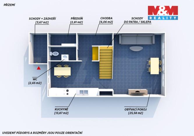 Prodej rodinného domu, Přimda, Na Výsluní, 117 m2