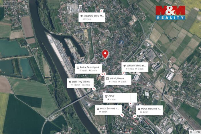 Prodej bytu 2+kk, Mělník, Sokolská, 58 m2