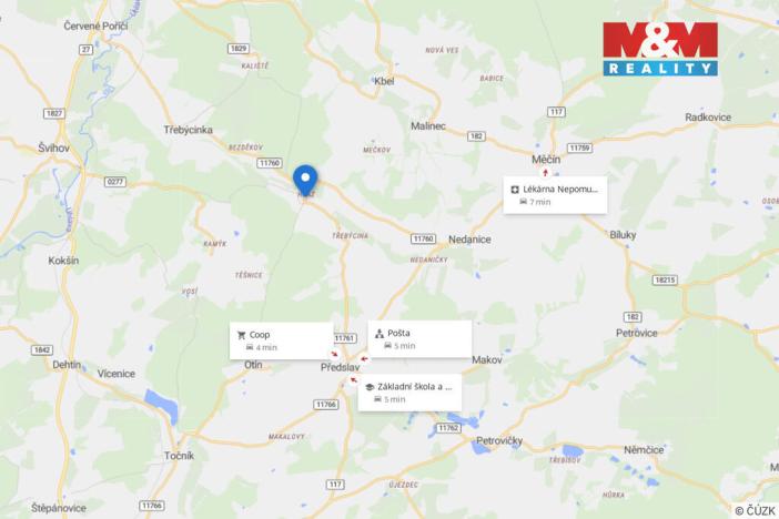 Prodej rodinného domu, Měčín - Hráz, 300 m2