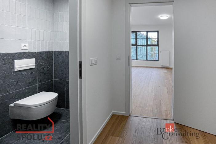 Pronájem bytu 1+kk, Brno - Zábrdovice, Bratislavská, 32 m2