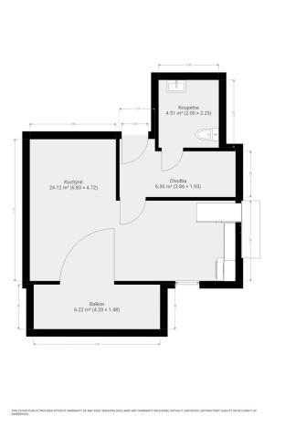 Pronájem bytu 1+kk, Blansko, Nad Čertovkou, 35 m2