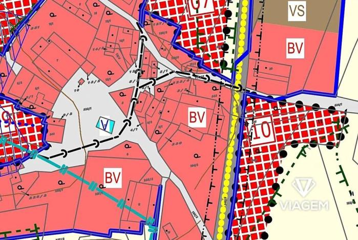 Prodej pozemku pro bydlení, Tábor, Blanická, 537 m2