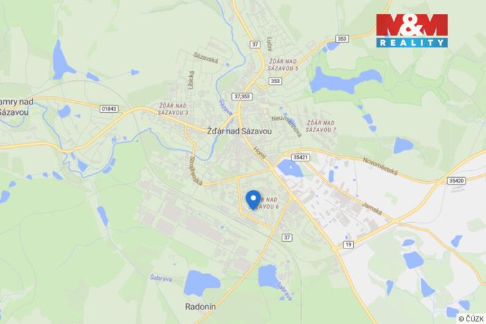 Prodej bytu 3+1, Žďár nad Sázavou - Žďár nad Sázavou 6, Haškova, 75 m2