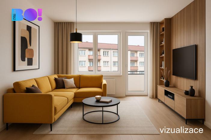 Pronájem bytu 2+kk, Třinec, Slezská, 56 m2