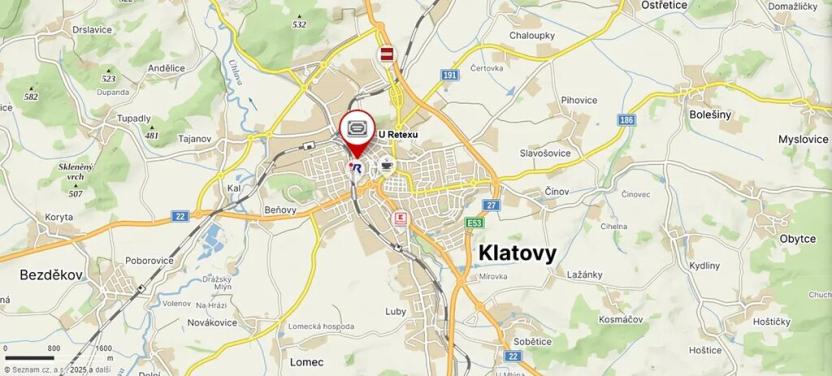 Prodej garáže, Klatovy, U Retexu, 18 m2