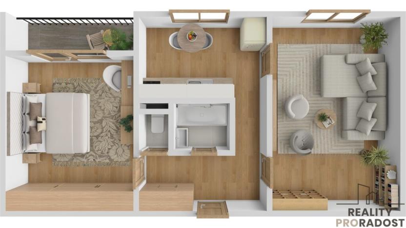 Prodej bytu 2+1, Ostrava - Poruba, Oty Synka, 50 m2