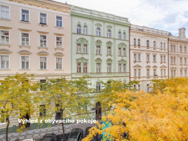 Pronájem bytu 2+kk, Praha - Vinohrady, Moravská, 52 m2