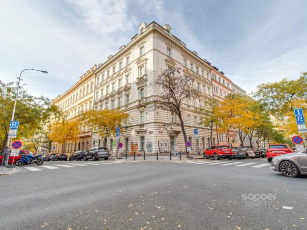 Pronájem bytu 2+kk, Praha - Vinohrady, Moravská, 52 m2