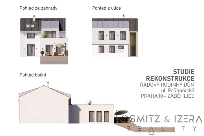 Prodej rodinného domu, Praha - Záběhlice, Průhonická, 120 m2