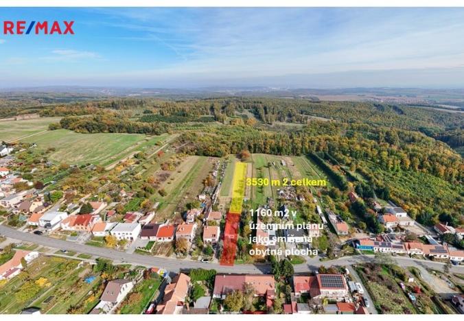Prodej pozemku pro bydlení, Hlína, 3530 m2