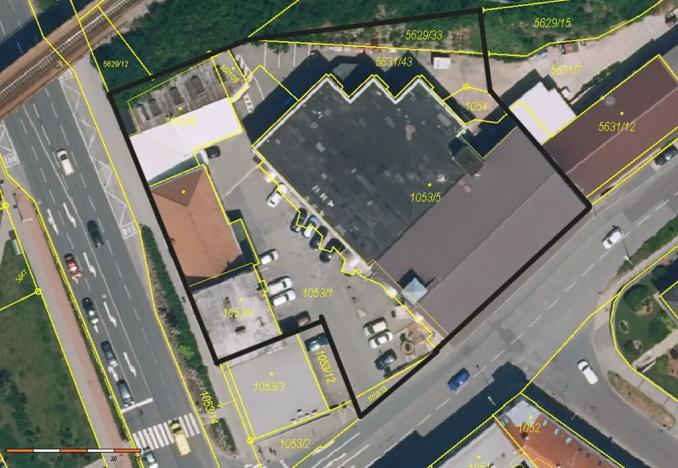 Prodej obchodního prostoru, Znojmo, Vídeňská třída, 5100 m2