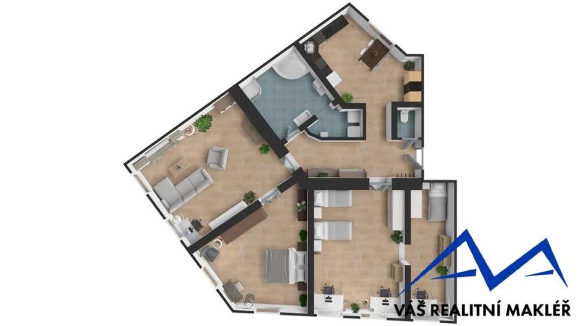 Prodej bytu 4+1, Český Těšín, Ostravská, 163 m2