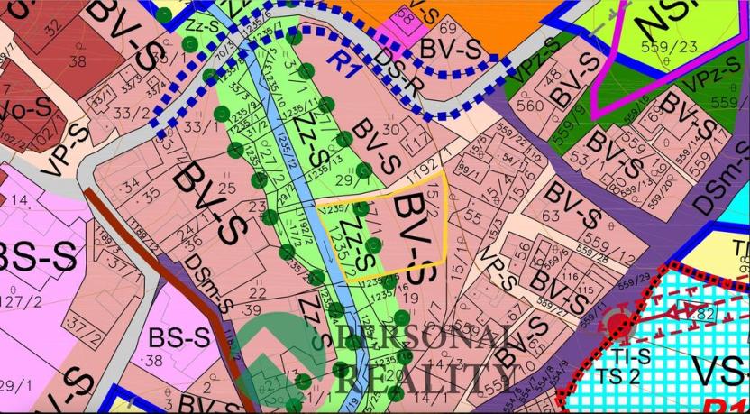 Prodej pozemku pro bydlení, Mlýny, 2232 m2