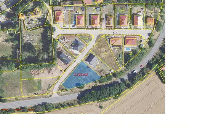 Prodej pozemku pro bydlení, Knovíz, U Kostela, 1312 m2