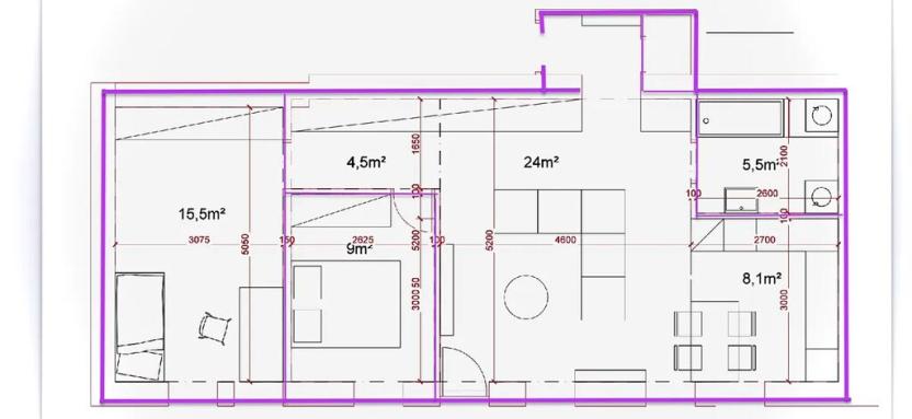 Prodej bytu 3+kk, Praha - Holešovice, Dobrovského, 70 m2