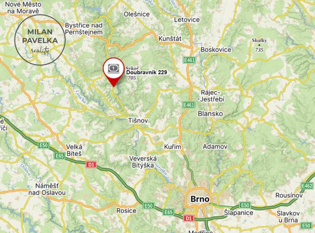 Prodej bytu 3+1, Doubravník, 69 m2