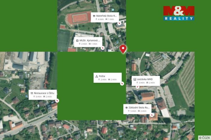 Pronájem bytu 2+1, Rudolfov, Poštovní, 70 m2