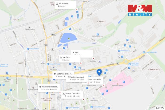 Prodej bytu 2+1, Hranice - Hranice I-Město, Hromůvka, 44 m2