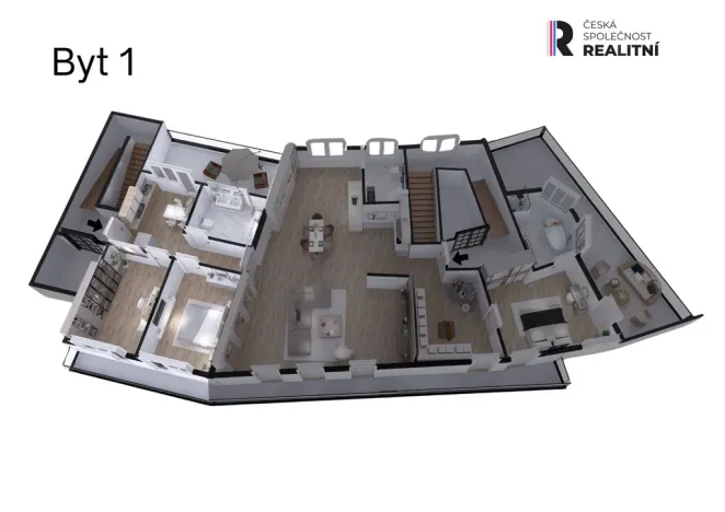 Prodej bytu 6+kk a větší, Kroměříž, náměstí Míru, 178 m2