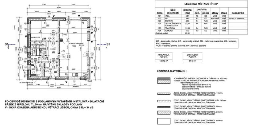 Prodej rodinného domu, Praha - Vinoř, 122 m2