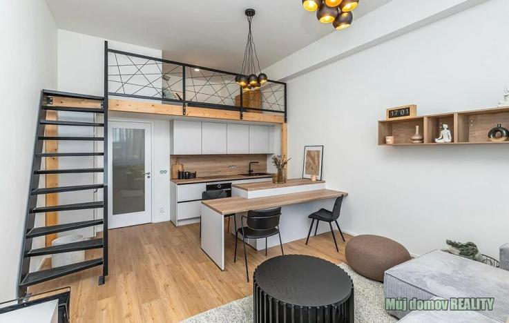 Pronájem bytu 1+kk, Praha - Žižkov, Malešická, 40 m2