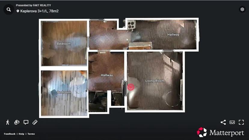 Prodej bytu 3+1, Ústí nad Labem, Keplerova, 78 m2