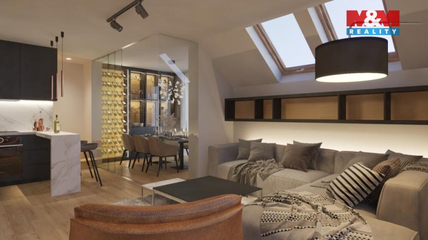 Prodej bytu 4+kk, Praha - Hlubočepy, Pod třešněmi, 145 m2