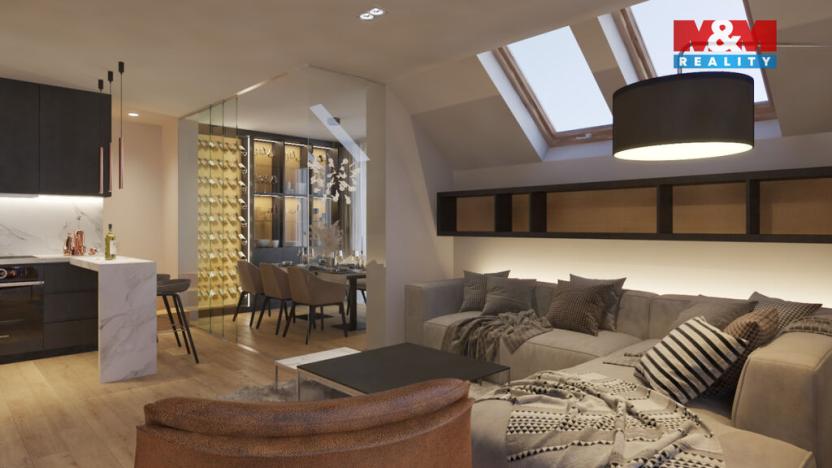 Prodej bytu 4+kk, Praha - Hlubočepy, Pod třešněmi, 145 m2