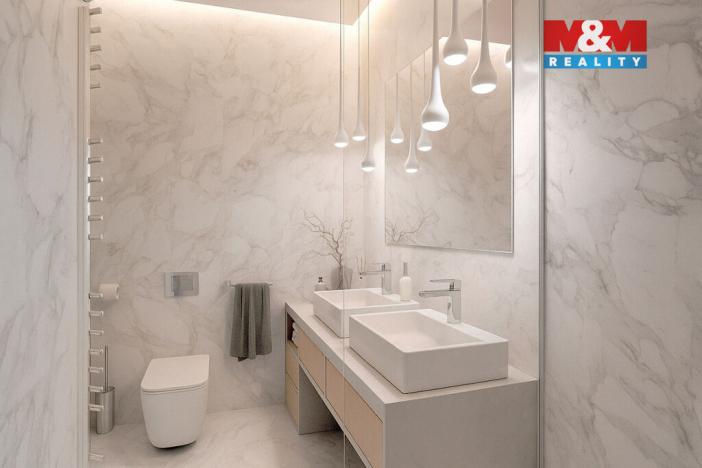 Prodej atypického bytu, Praha - Hlubočepy, Pod třešněmi, 166 m2