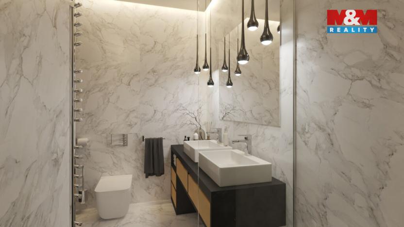 Prodej atypického bytu, Praha - Hlubočepy, Pod třešněmi, 166 m2