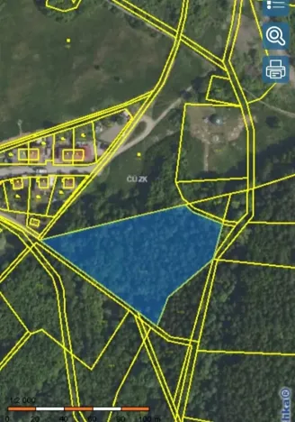 Pronájem pozemku, Jílové u Prahy, 7404 m2