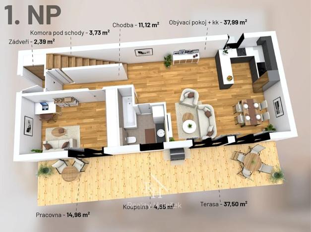 Prodej rodinného domu, Svinaře, Větrná, 156 m2