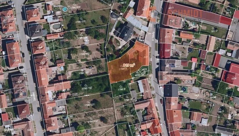 Prodej pozemku pro bydlení, Čejkovice, U Tůfarky, 819 m2