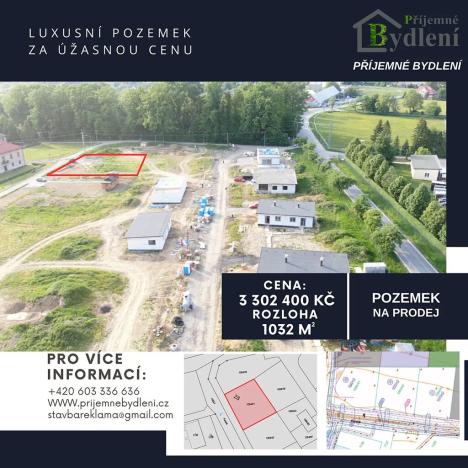 Prodej pozemku, Havířov, Farská, 1032 m2