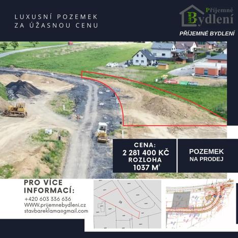 Prodej pozemku, Havířov, Farská, 1037 m2